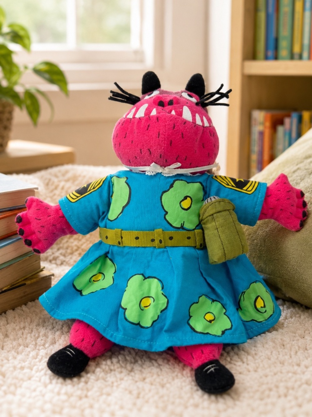 MerryMakers Mrs Beamster Puppet Librarian from the Black Lagoon Plush Doll